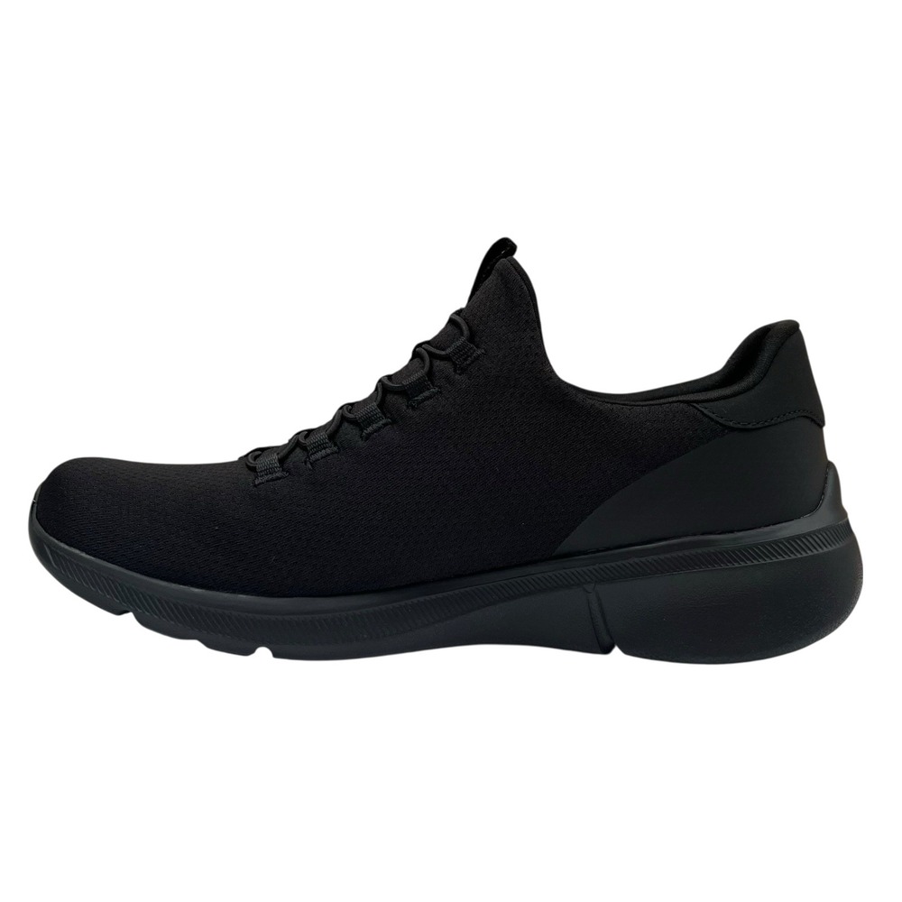 Skechers Equalizer 4.0 Voltis Men's Slip-on Walking Sneaker Size 11 Solid Black - Picture 7 of 12